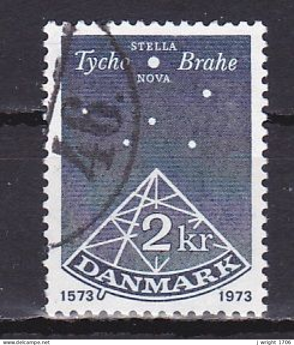 Denmark, 1973, 'De Stella Nova' 400th Anniv, 2kr, USED - Usado