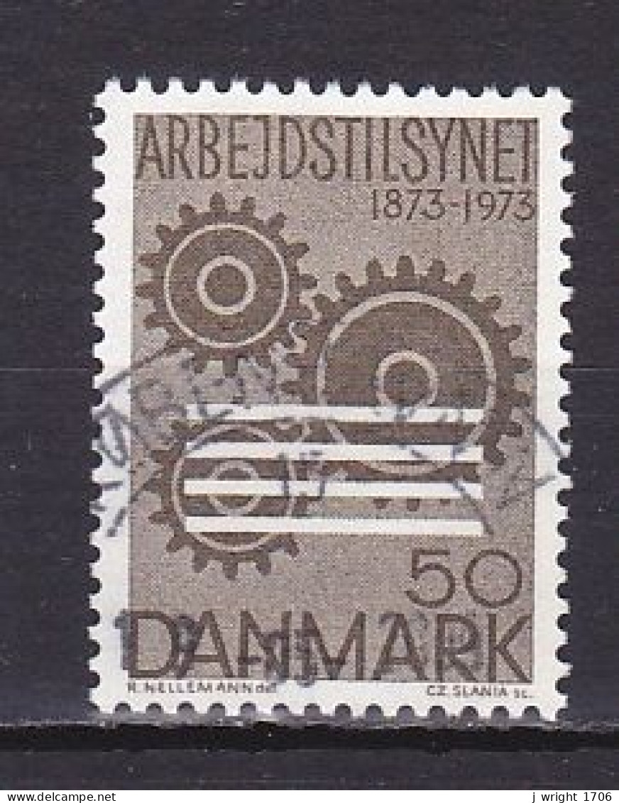 Denmark, 1973, Factory Act Centenary, 50ø, USED - Oblitérés