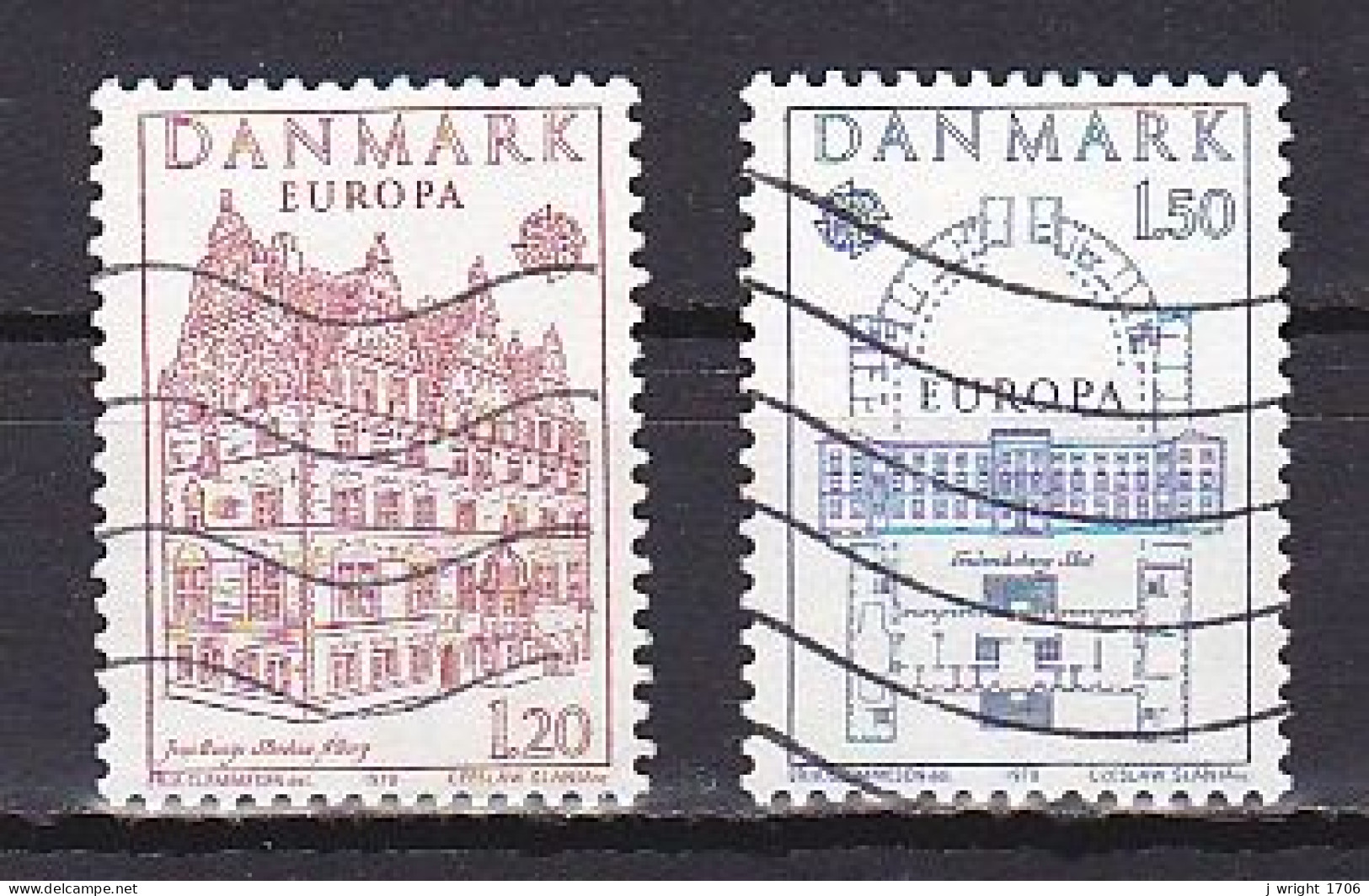 Denmark, 1978, Europa CEPT, Set, USED - Gebruikt