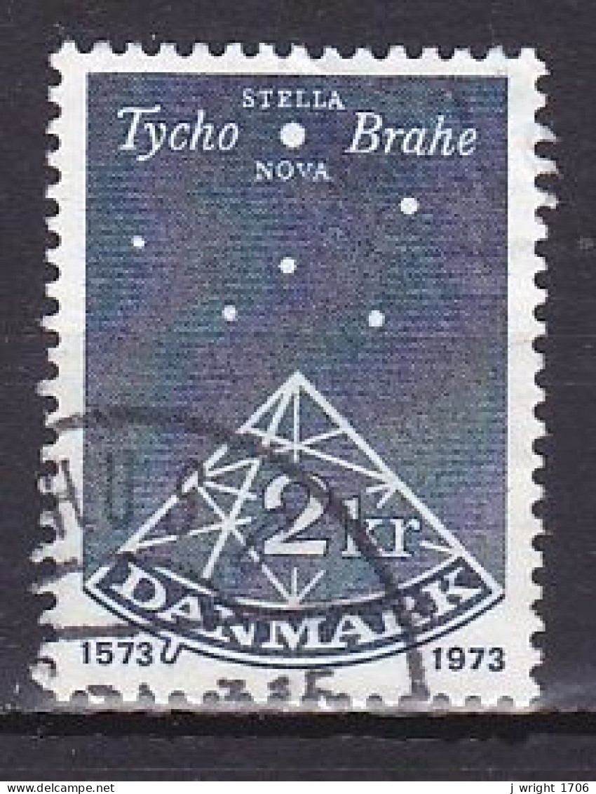 Denmark, 1973, 'De Stella Nova' 400th Anniv, 2kr, USED - Used Stamps
