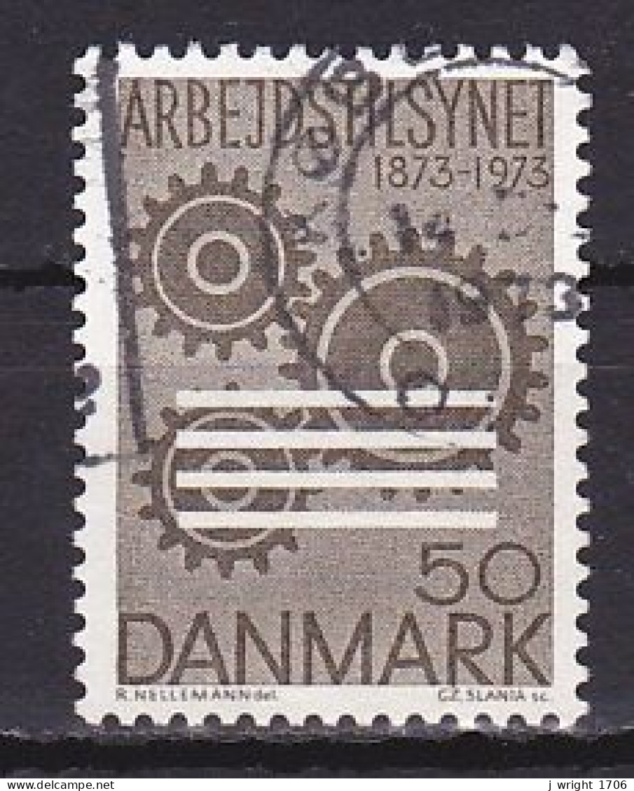 Denmark, 1973, Factory Act Centenary, 50ø, USED - Gebruikt