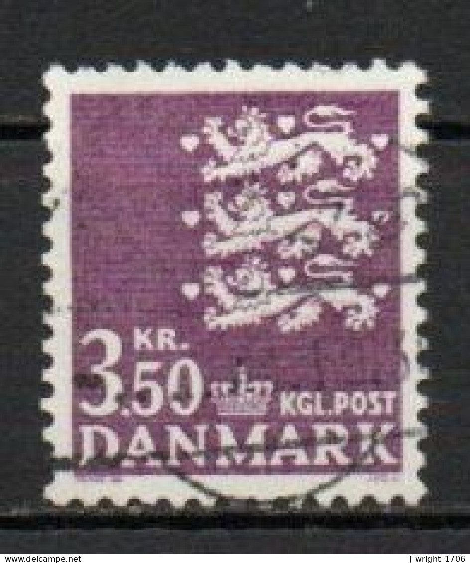 Denmark, 1972, Coat Of Arms, 3.50kr, USED - Gebraucht