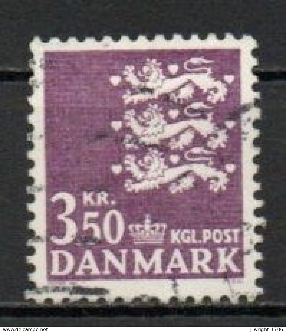 Denmark, 1972, Coat Of Arms, 3.50kr, USED - Usado