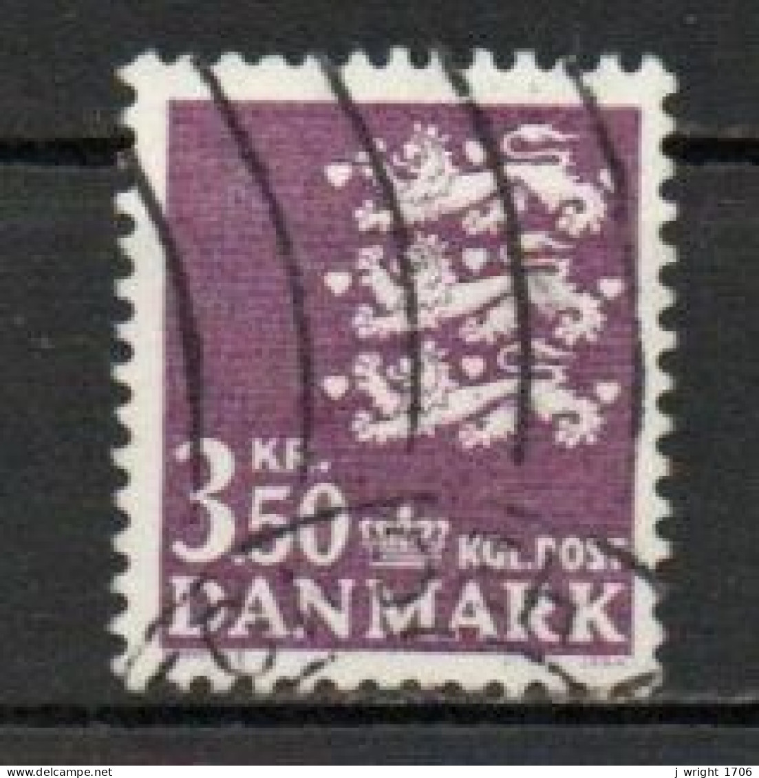 Denmark, 1972, Coat Of Arms, 3.50kr, USED - Gebruikt
