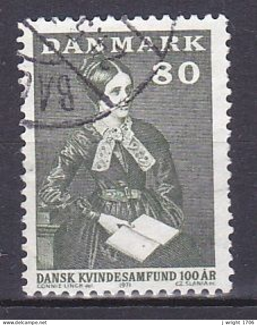 Denmark, 1971, Danish Women's Assoc. Centenary, 80ø, USED - Usado