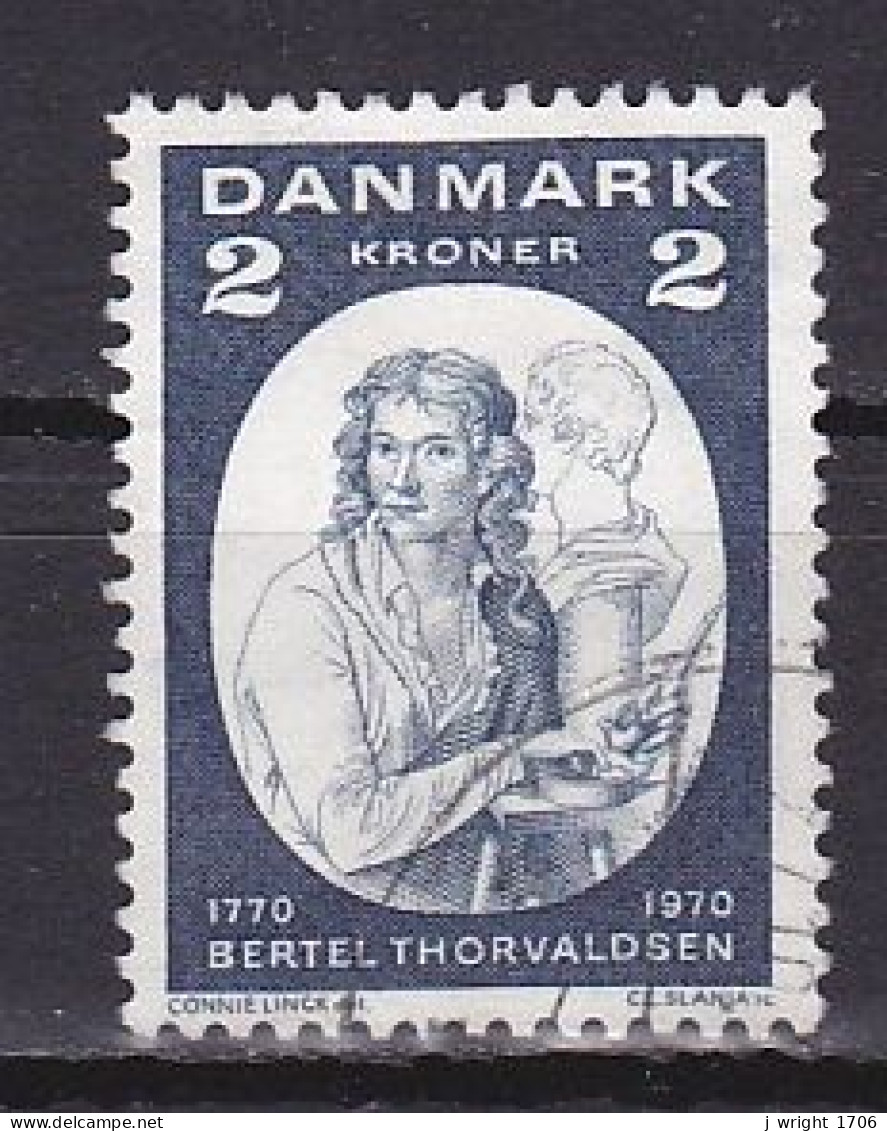 Denmark, 1970, Bertel Thorvaldsen, 2kr, USED - Usado