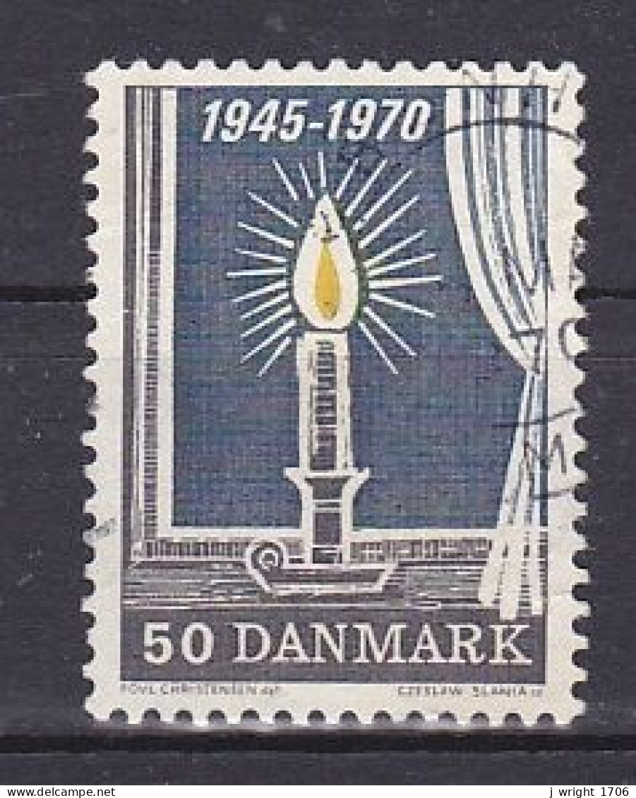 Denmark, 1970, Liberation 25th Anniv, 50ø, USED - Usado