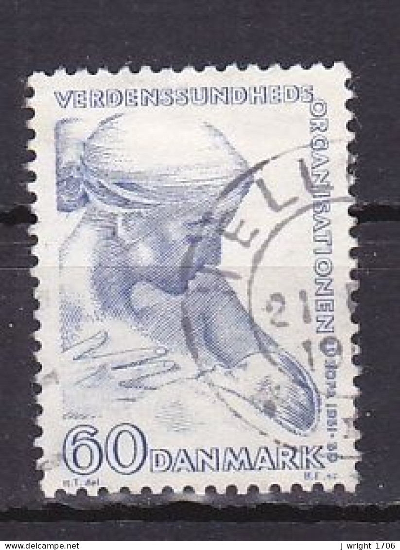 Denmark, 1960, WHO European Regional Meeting, 60ø, USED - Gebruikt