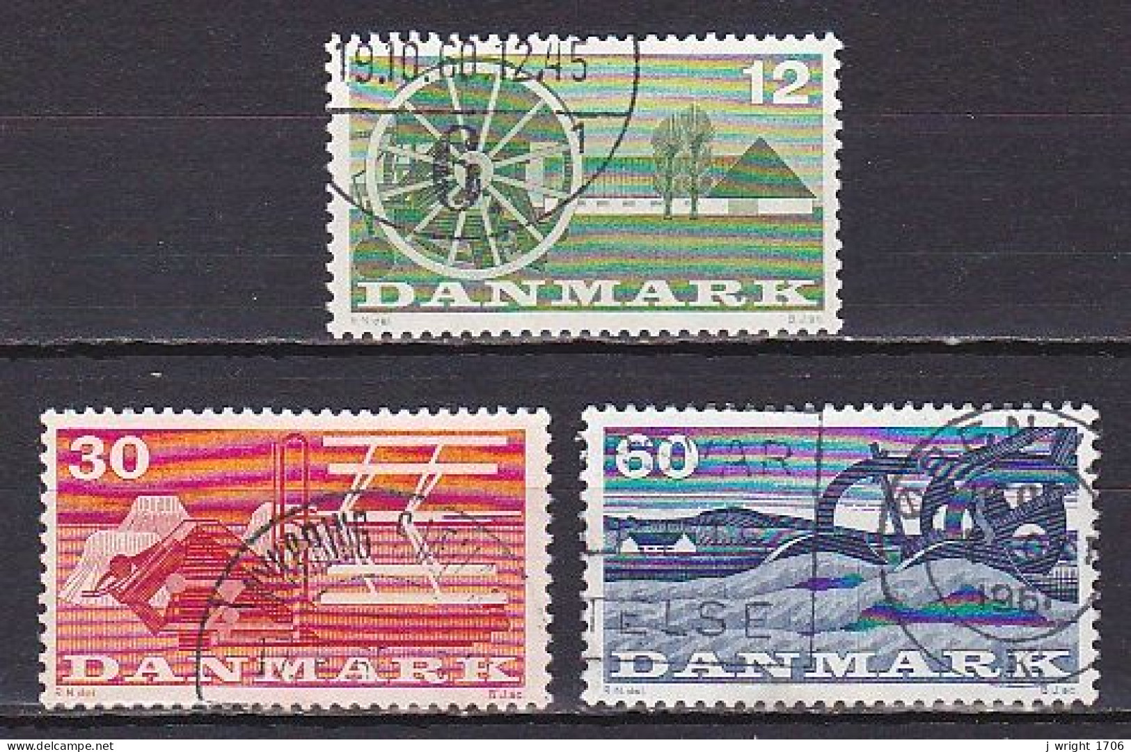 Denmark, 1960, Danish Food Fair, Set, USED - Gebruikt