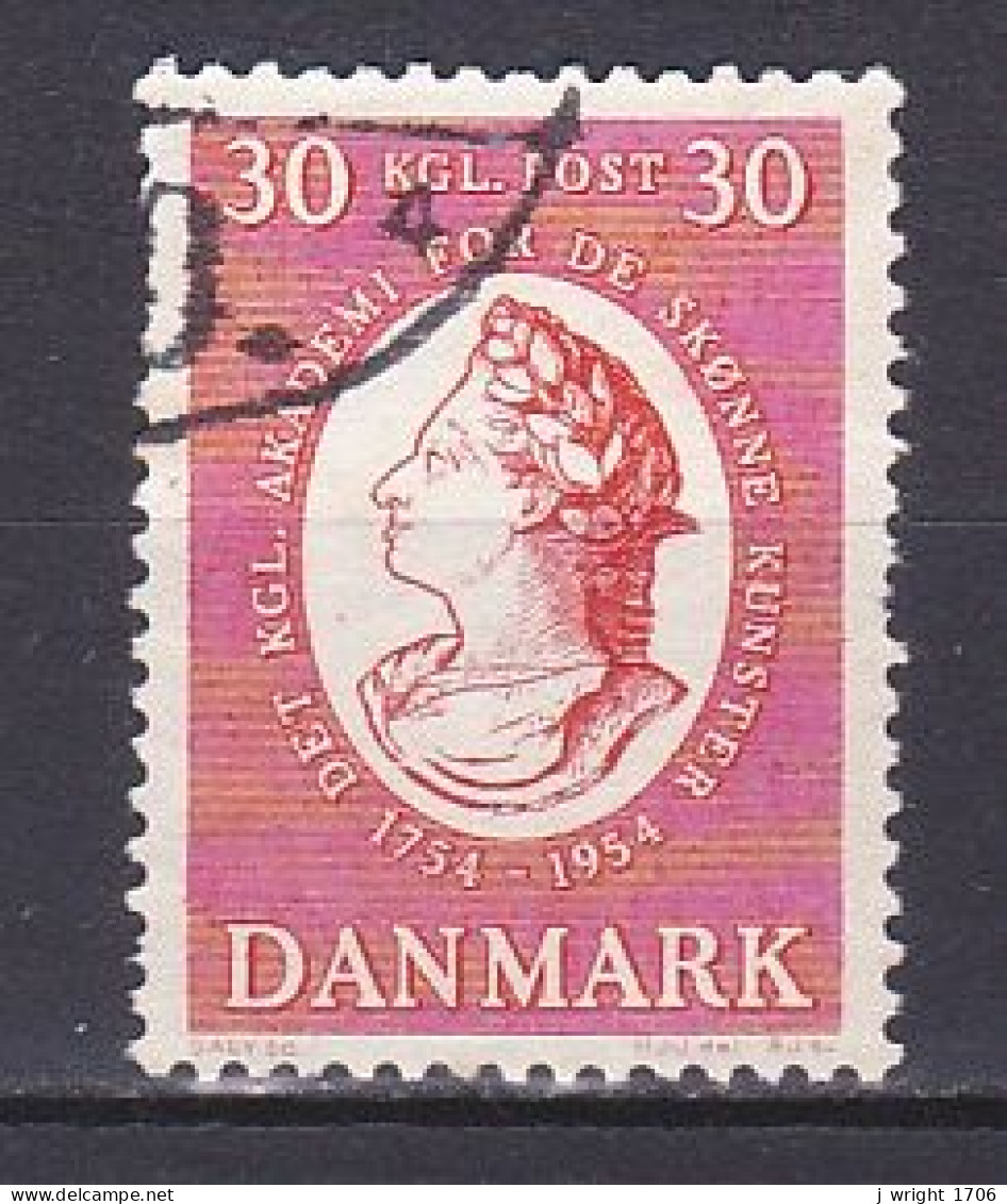 Denmark, 1954, Academy Of Fine Arts Bicentenary, 30ø, USED - Gebraucht