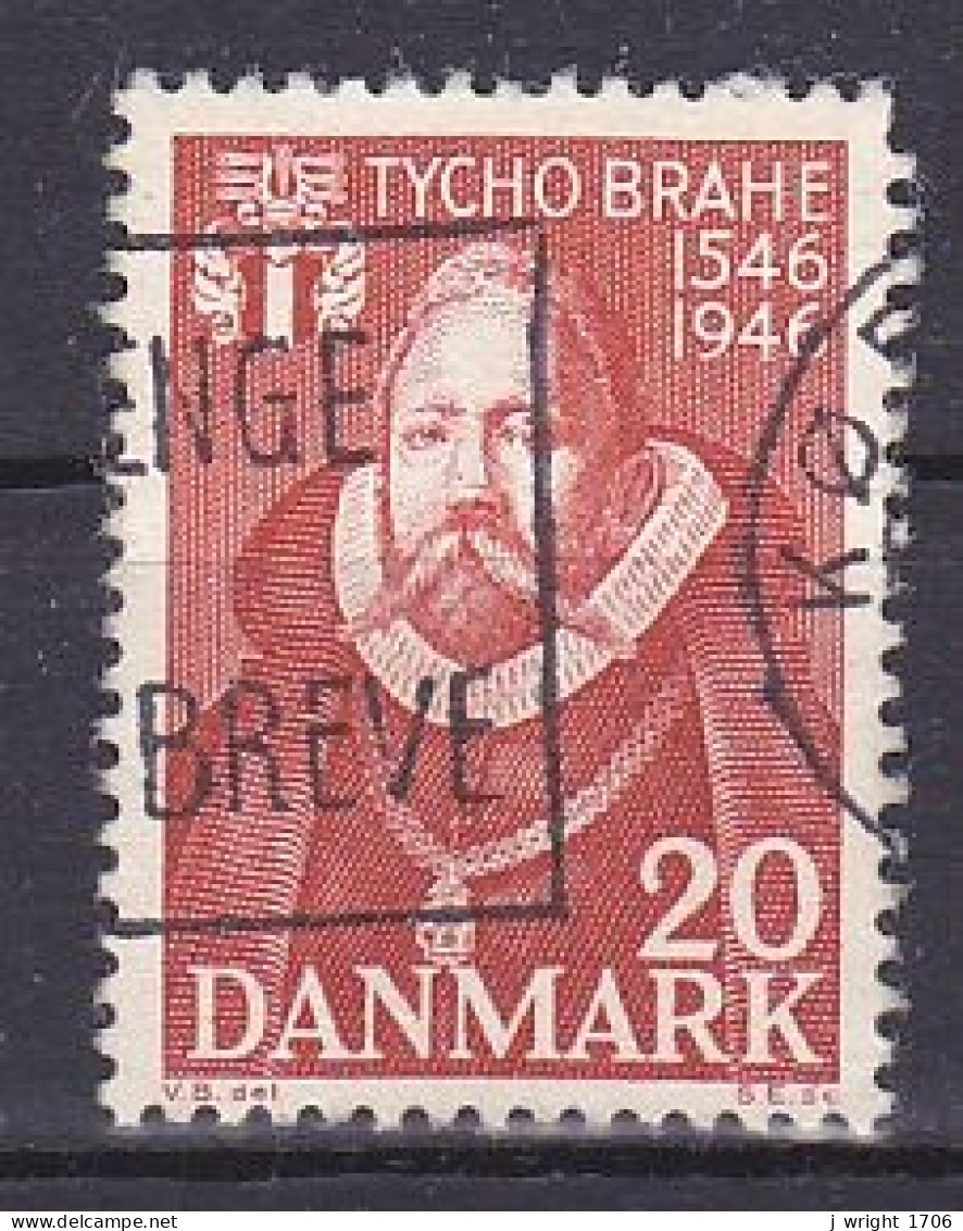 Denmark, 1946, Tycho Brahe, 20ø, USED - Gebraucht