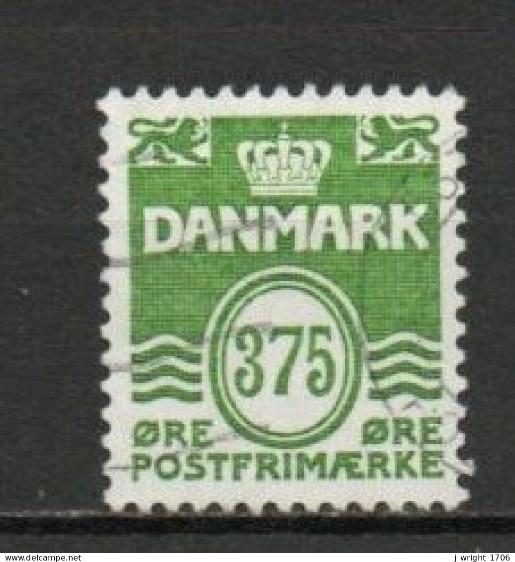 Denmark, 1999, Numeral & Wave Lines, 375ø, USED - Oblitérés