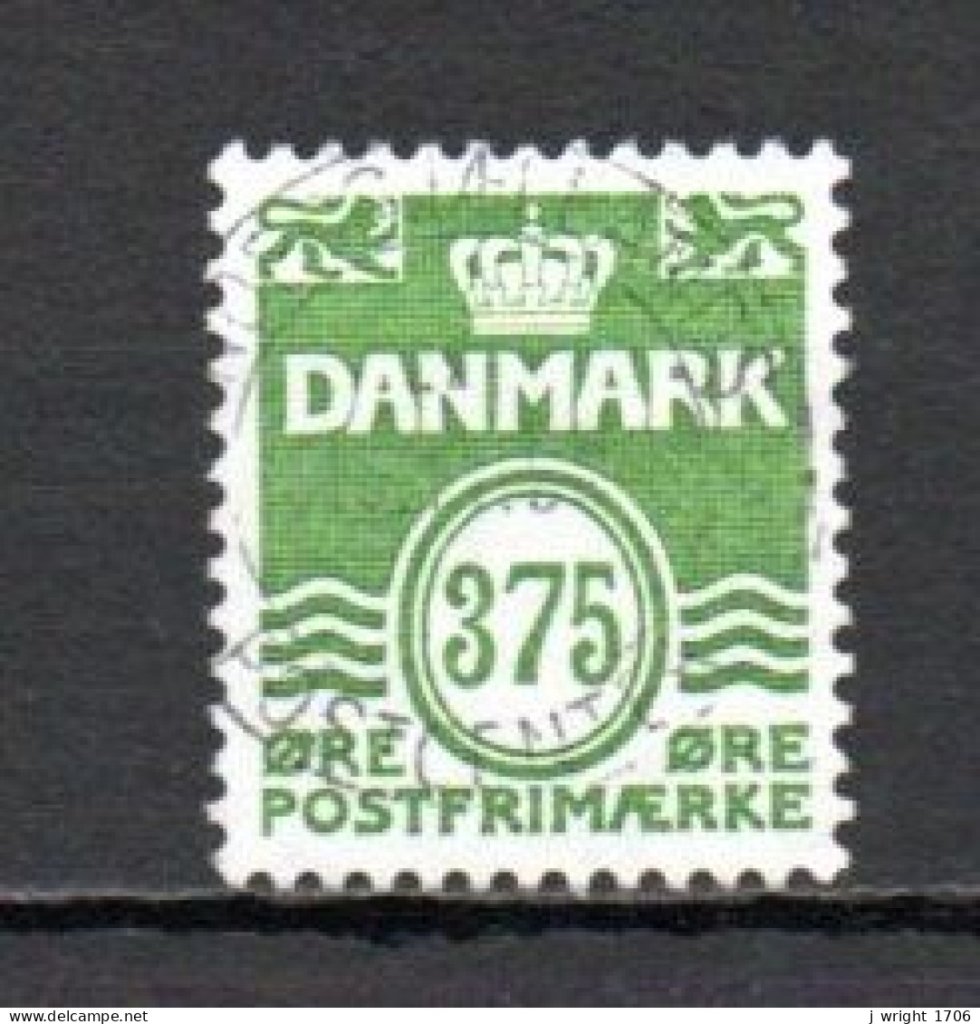 Denmark, 1999, Numeral & Wave Lines, 375ø, USED - Gebraucht