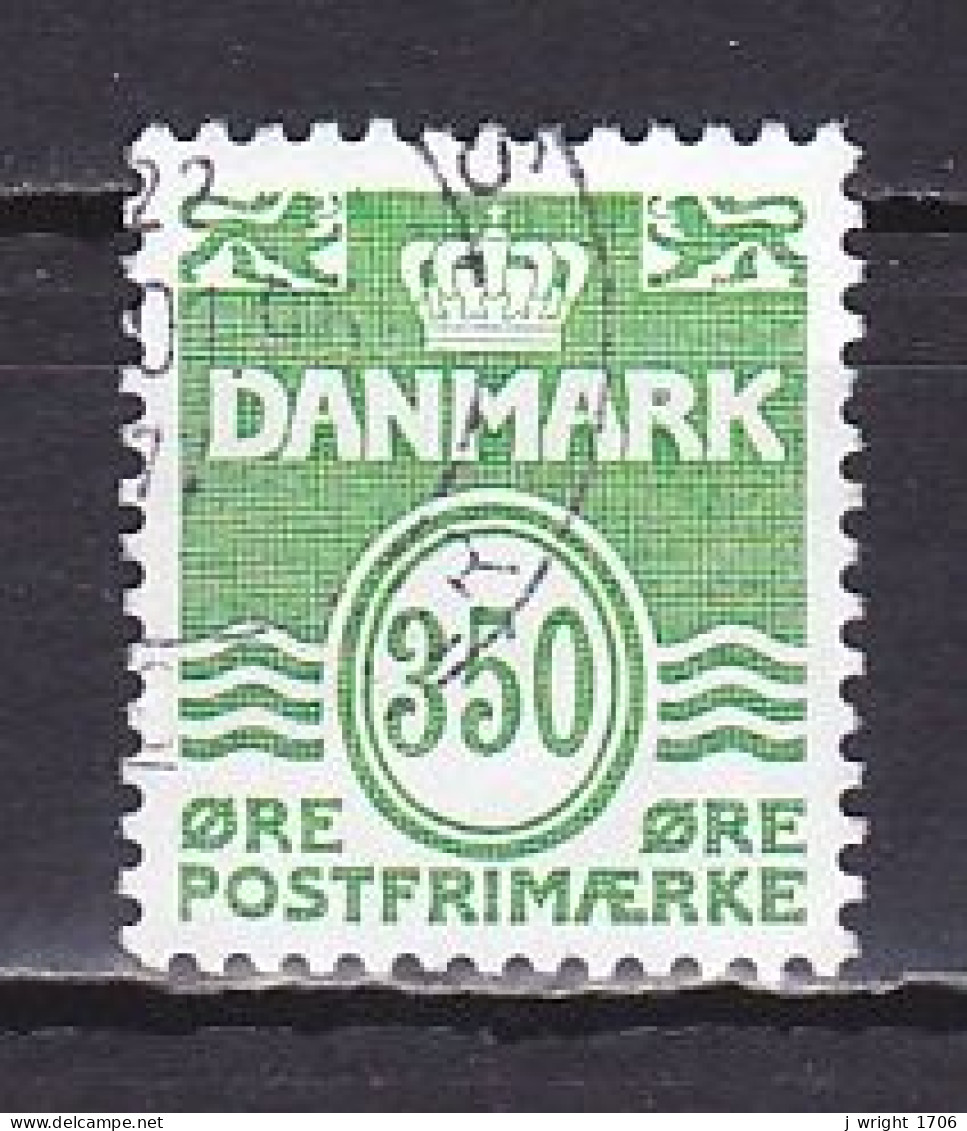 Denmark, 1992, Numeral & Wave Lines, 350ø, USED - Gebraucht