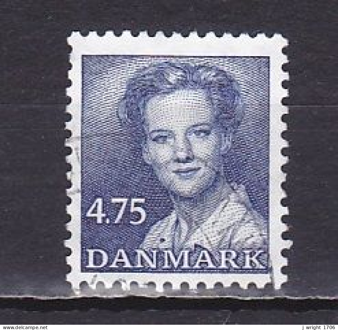 Denmark, 1990, Queen Margrethe II, 4.75kr, USED - Usati