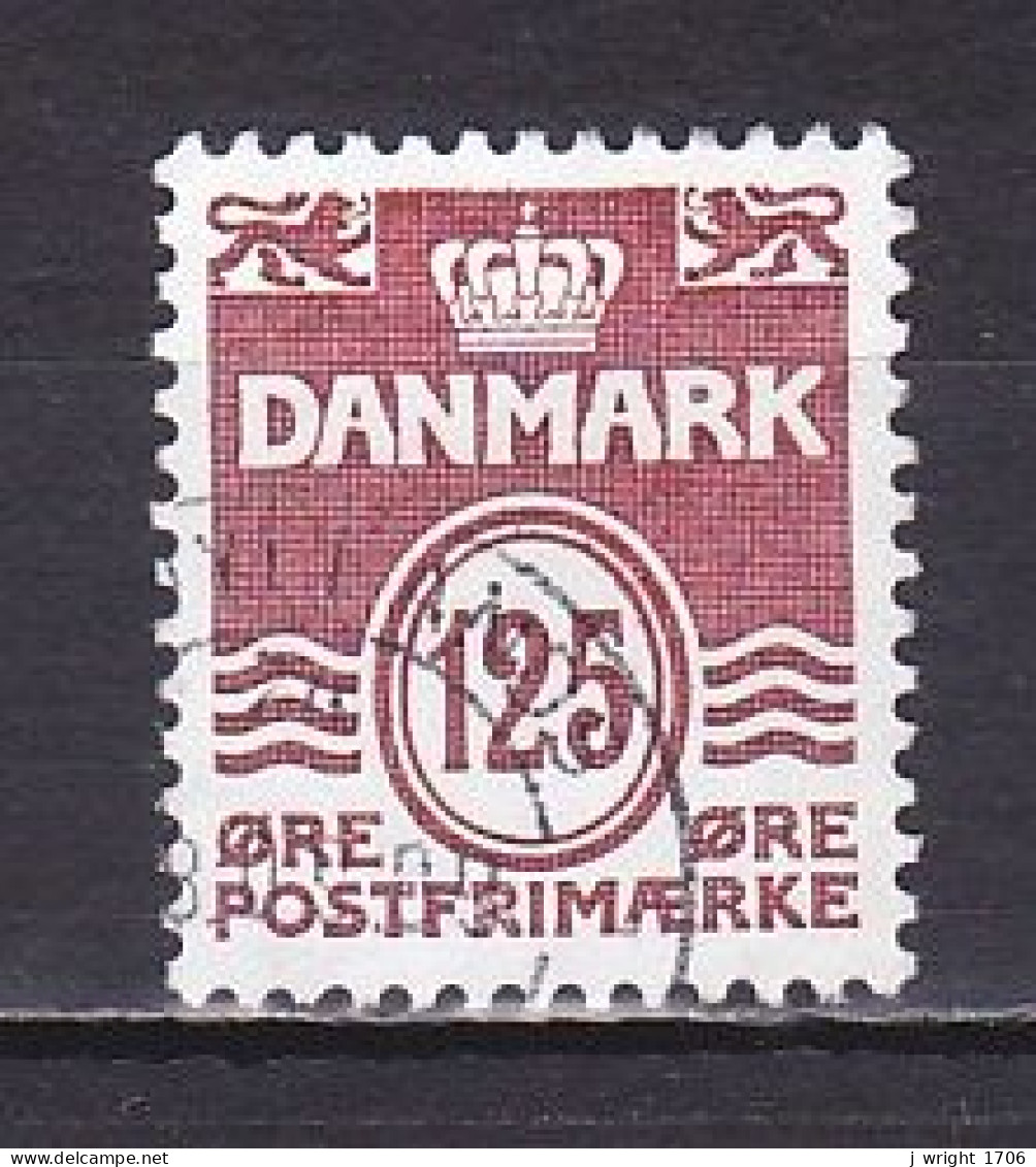 Denmark, 1990, Numeral & Wave Lines, 125ø, USED - Gebraucht