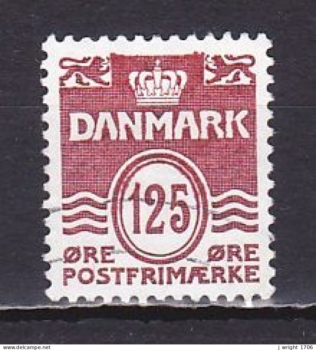 Denmark, 1990, Numeral & Wave Lines, 125ø, USED - Gebraucht