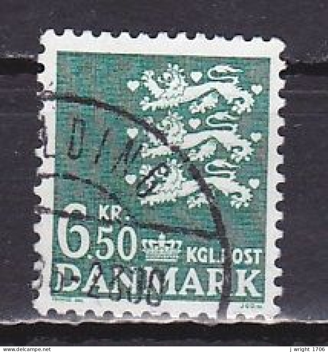 Denmark, 1986, Coat Of Arms, 6.50kr, USED - Used Stamps