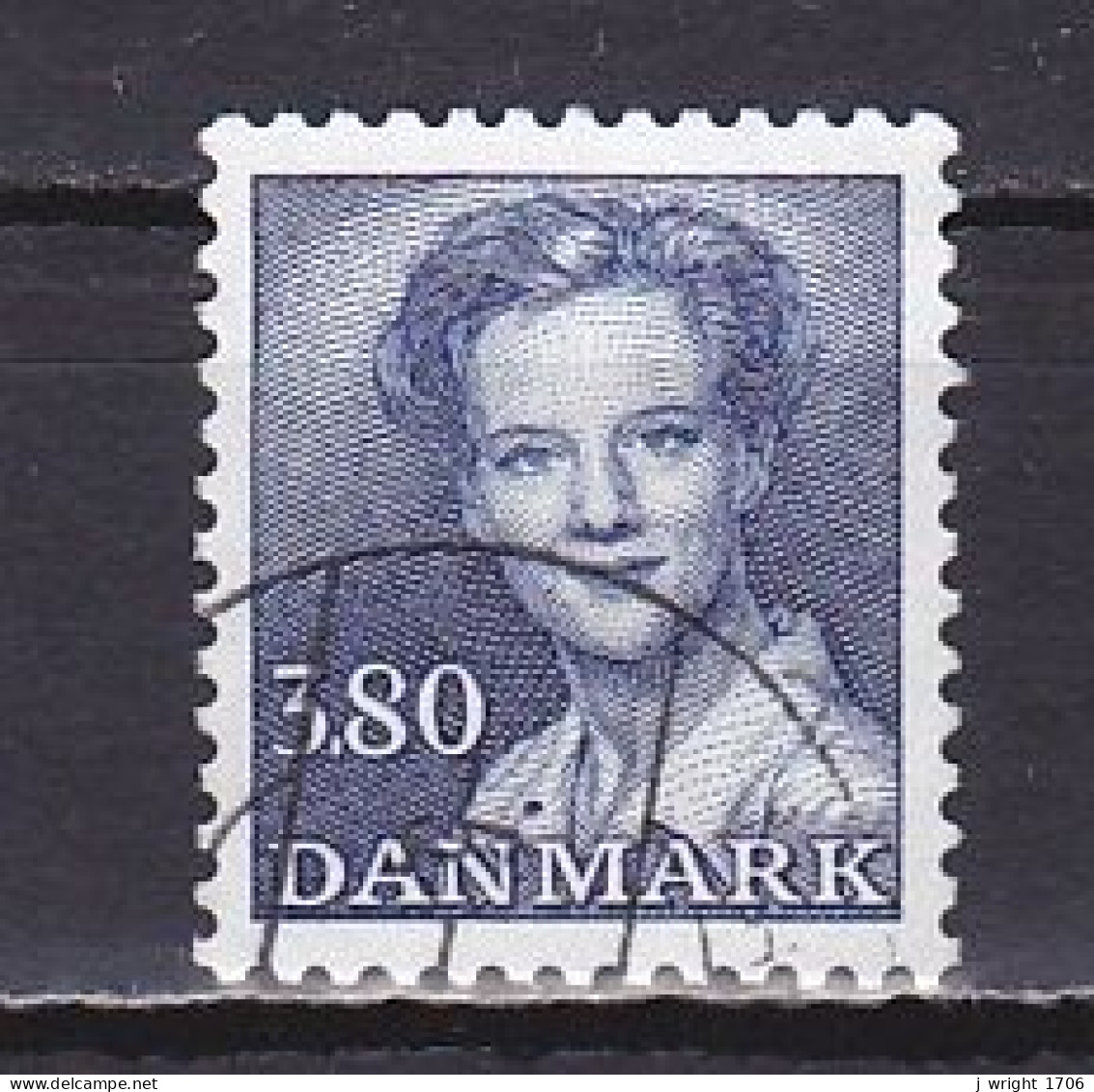 Denmark, 1985, Queen Margrethe II, 3.80kr, USED - Usati