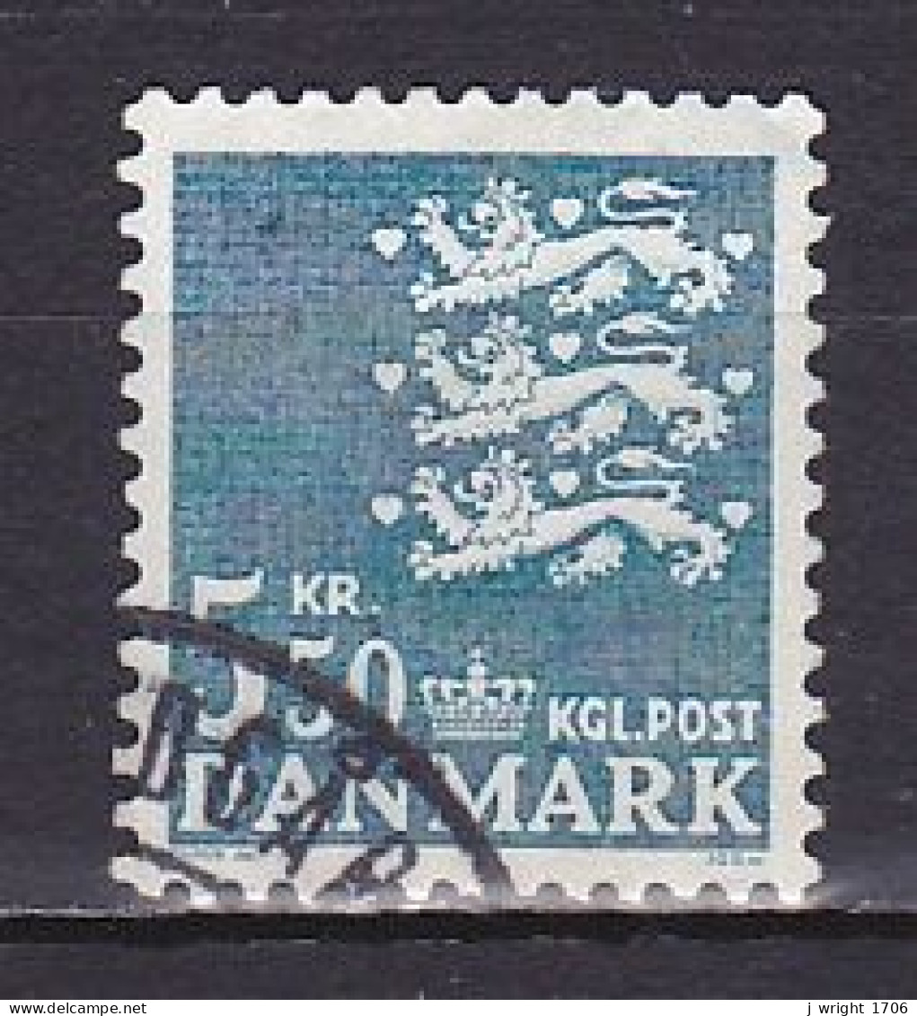 Denmark, 1984, Coat Of Arms, 5.50kr, USED - Used Stamps