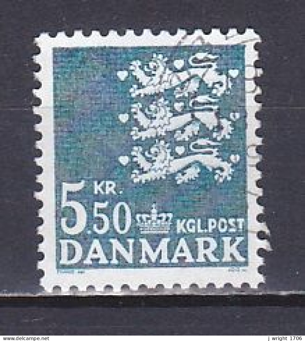 Denmark, 1984, Coat Of Arms, 5.50kr, USED - Used Stamps