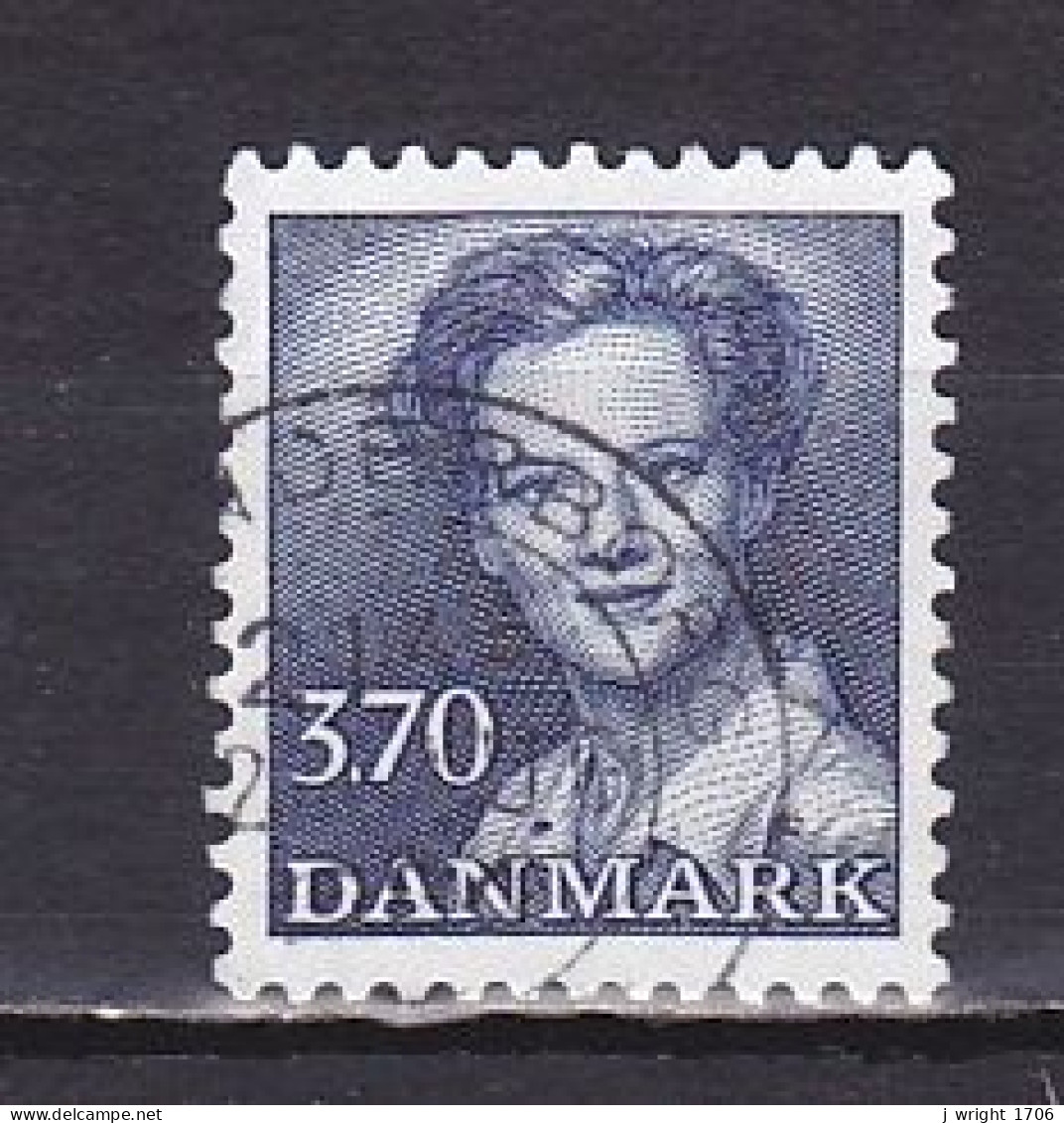 Denmark, 1984, Queen Margrethe II, 3.70kr, USED - Used Stamps