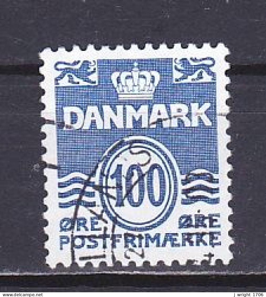 Denmark, 1983, Numeral & Wave Lines, 100ø, USED - Oblitérés