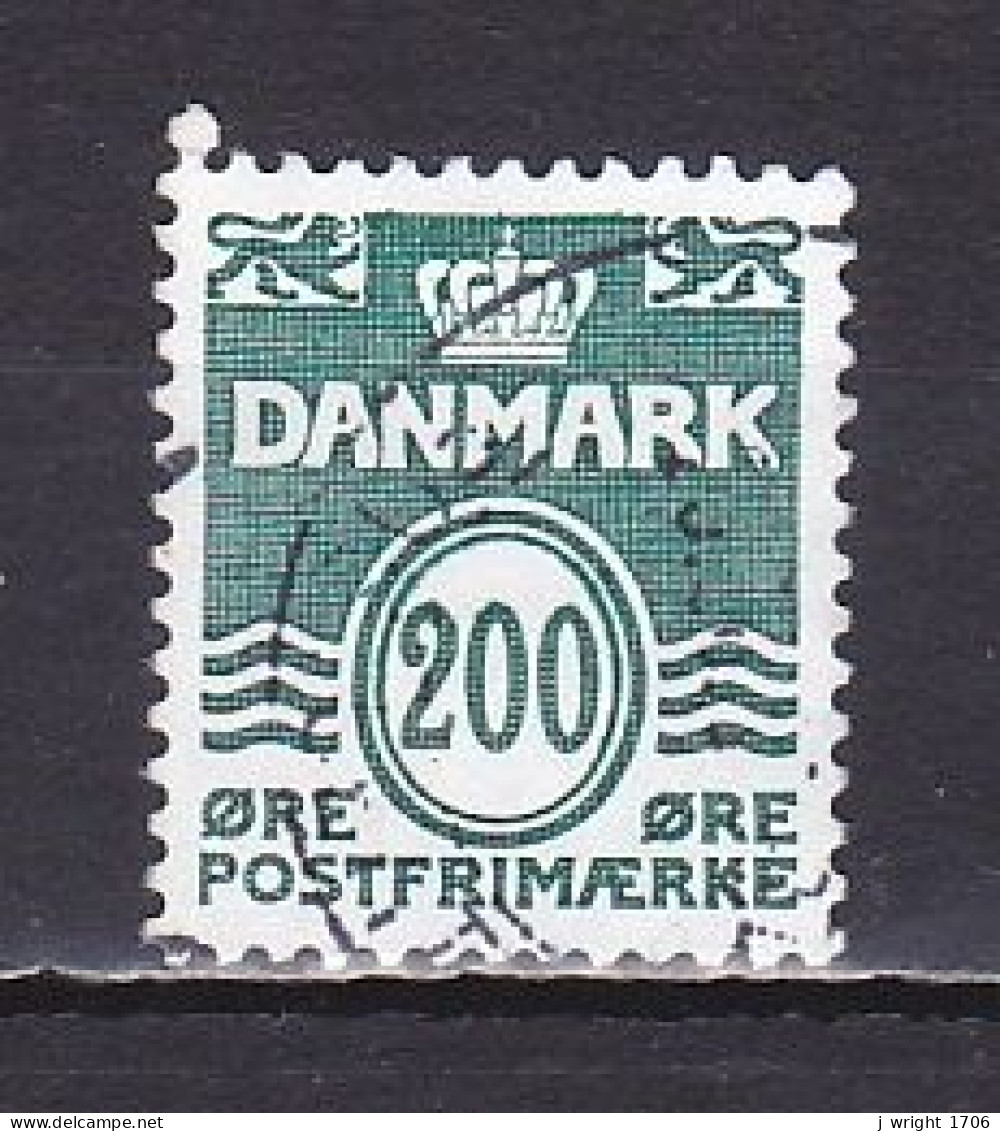 Denmark, 1983, Numeral & Wave Lines, 200ø, USED - Oblitérés