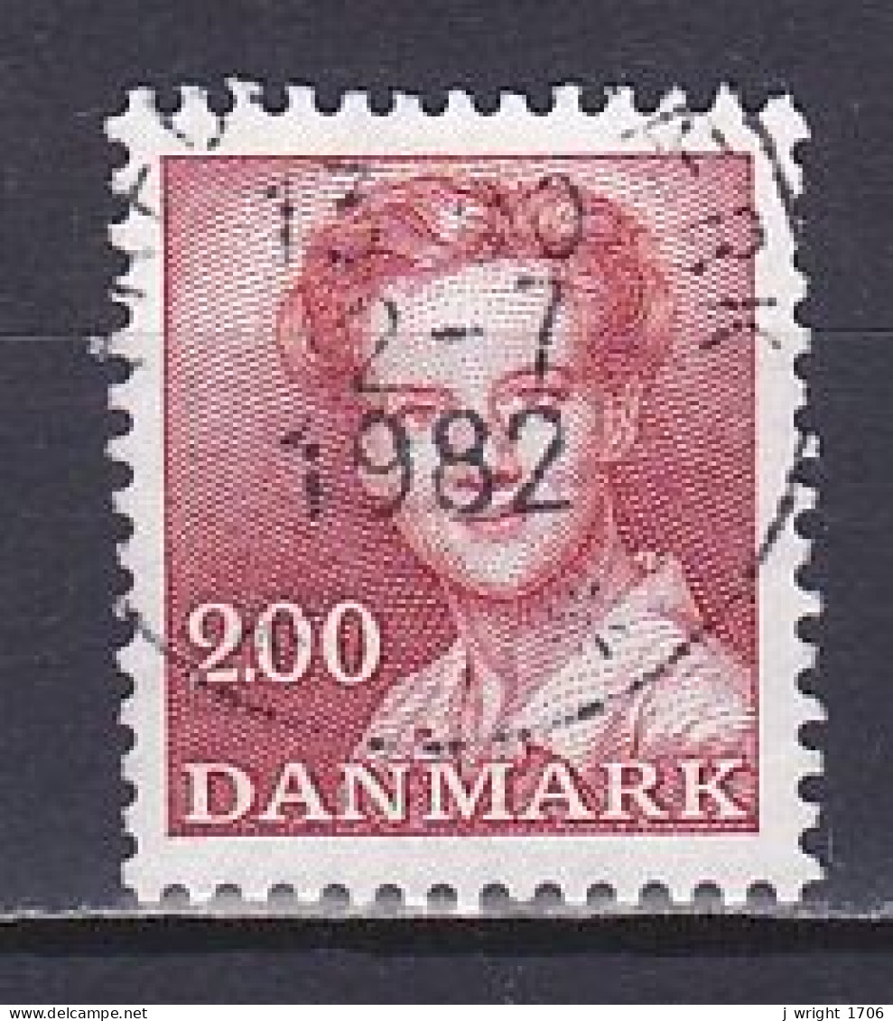 Denmark, 1982, Queen Margrethe II, 2.00kr, USED - Used Stamps