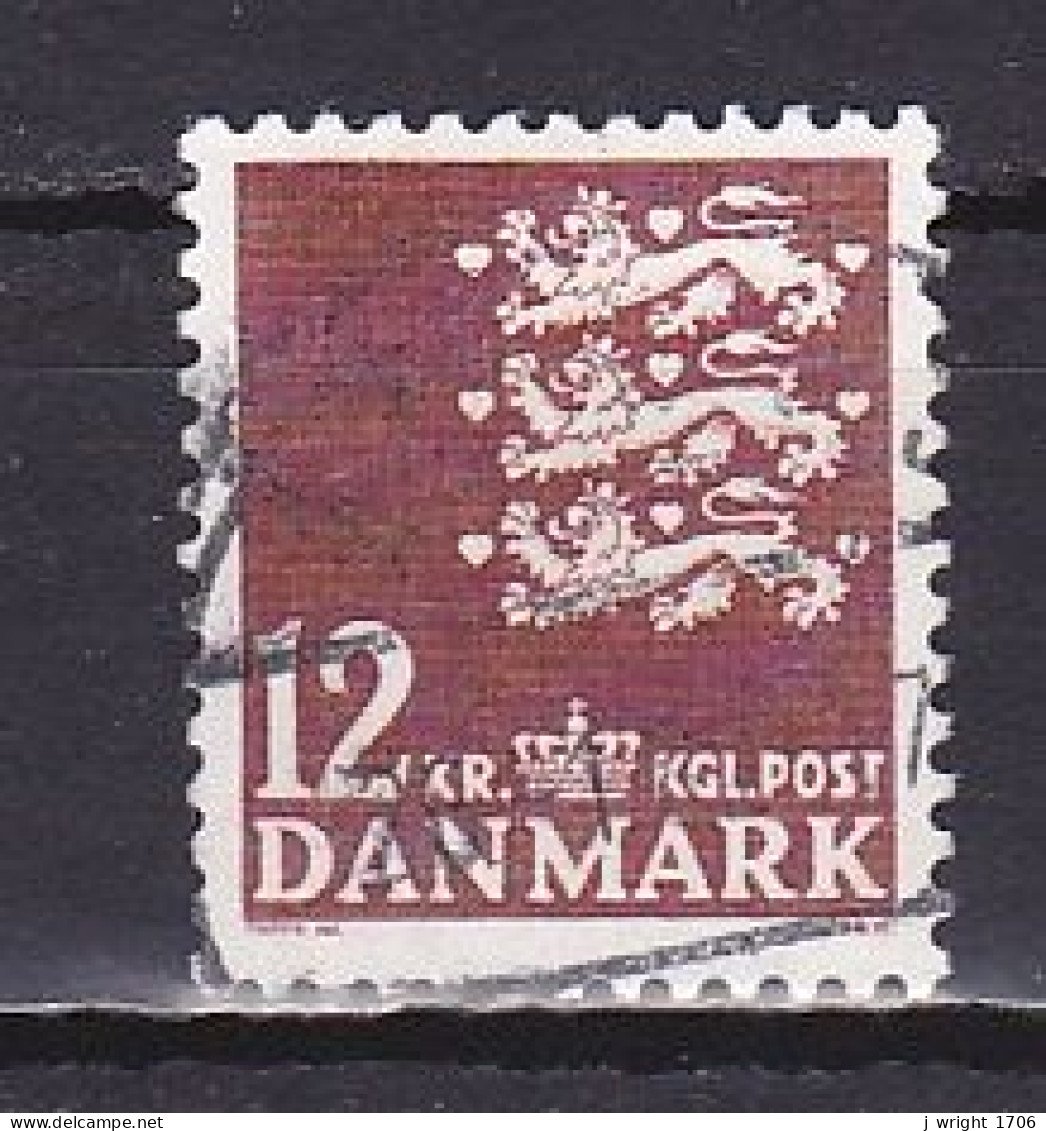 Denmark, 1981, Coat Of Arms, 12kr, USED - Oblitérés