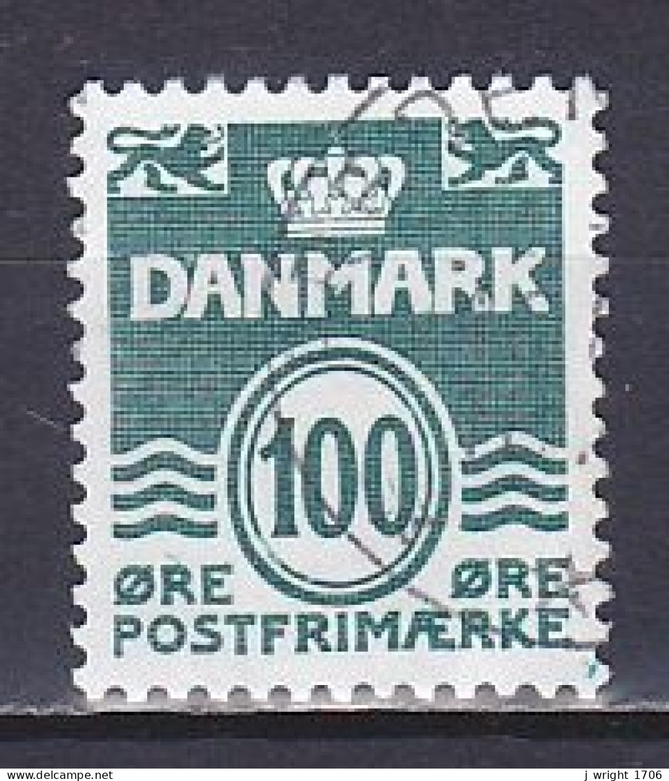 Denmark, 1981, Numeral & Wave Lines, 100ø, USED - Used Stamps