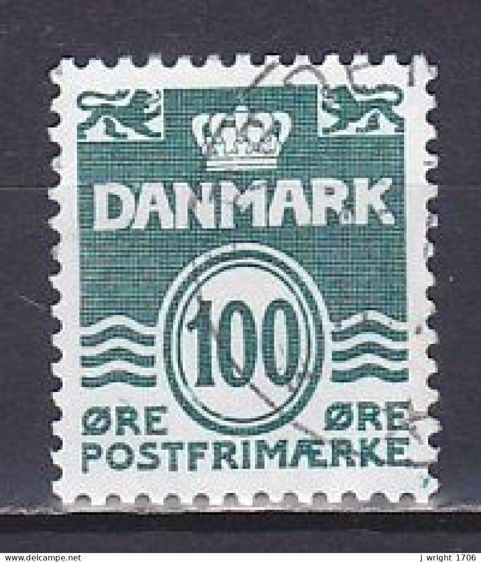 Denmark, 1981, Numeral & Wave Lines, 100ø, USED - Gebraucht