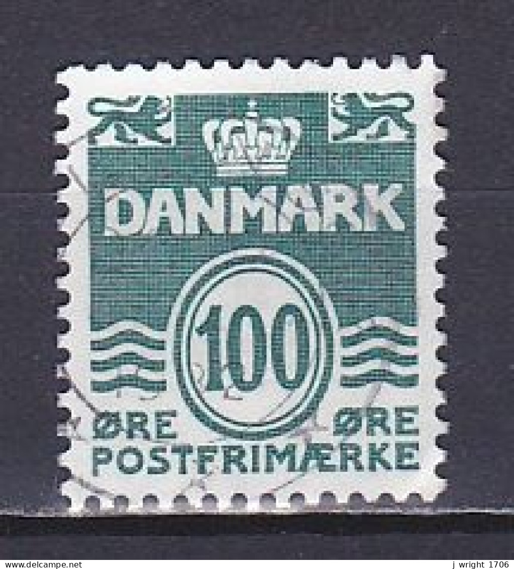 Denmark, 1981, Numeral & Wave Lines, 100ø, USED - Gebruikt