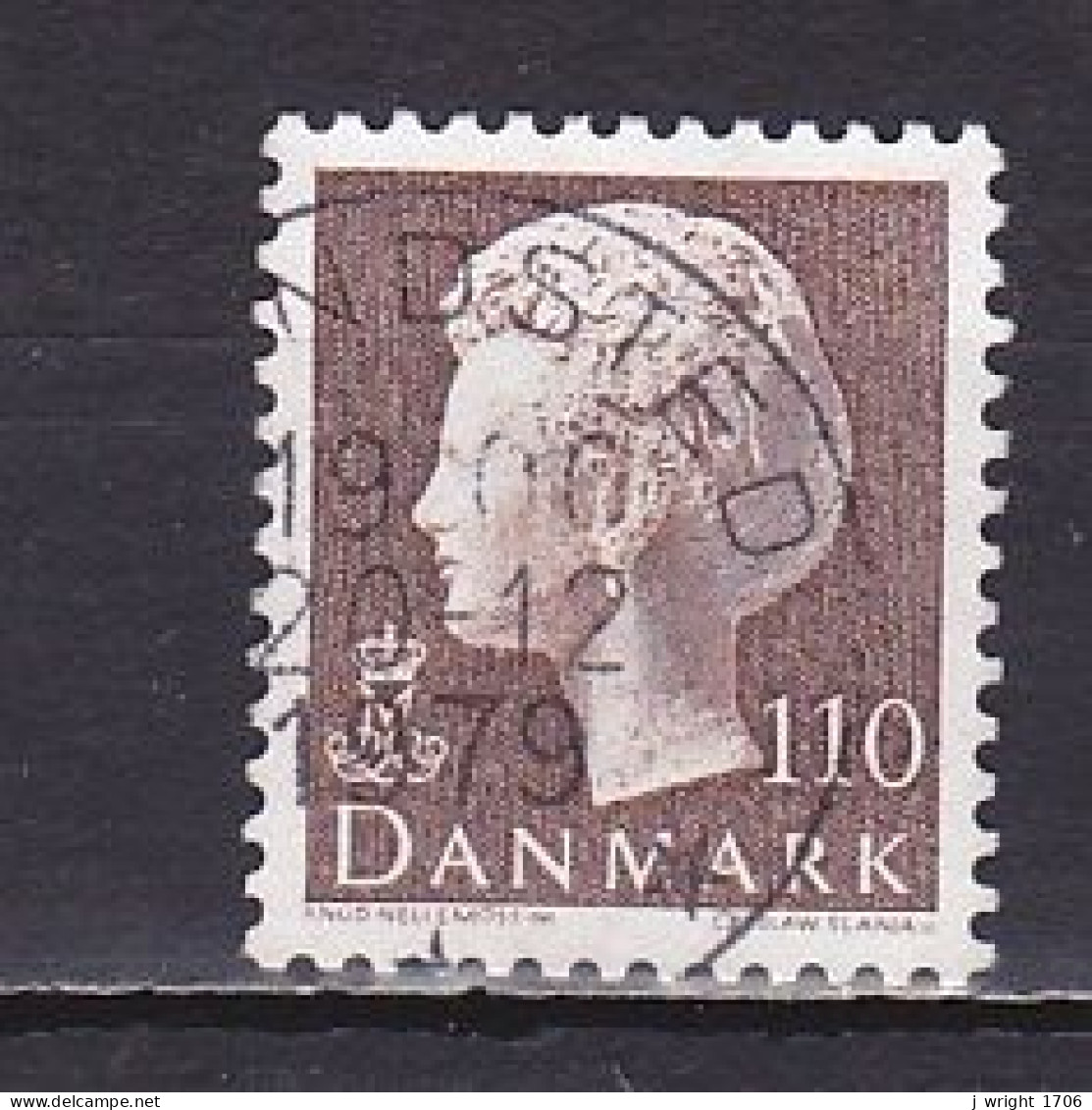 Denmark, 1979, Queen Margrethe II, 110ø, USED - Oblitérés