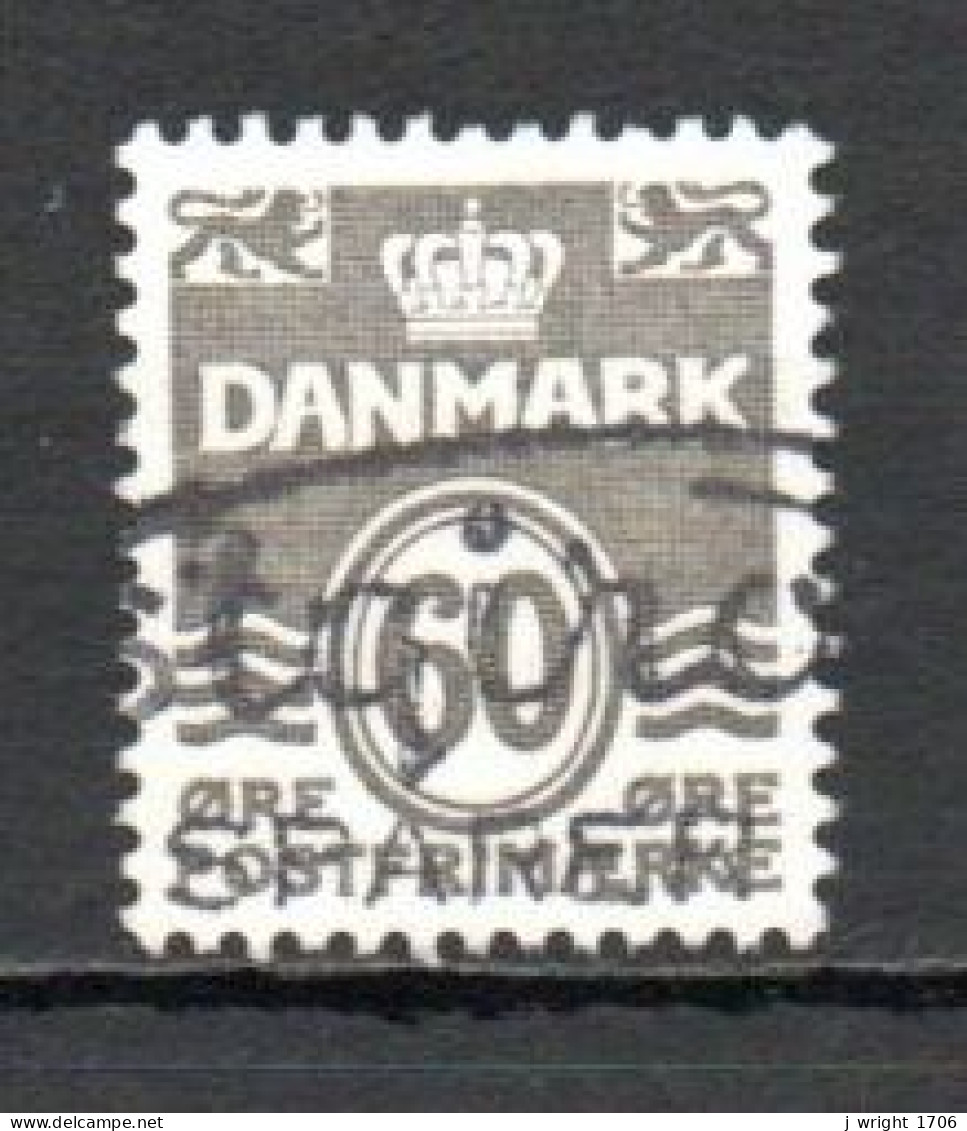 Denmark, 1978, Numeral & Wave Lines, 60ø, USED - Used Stamps