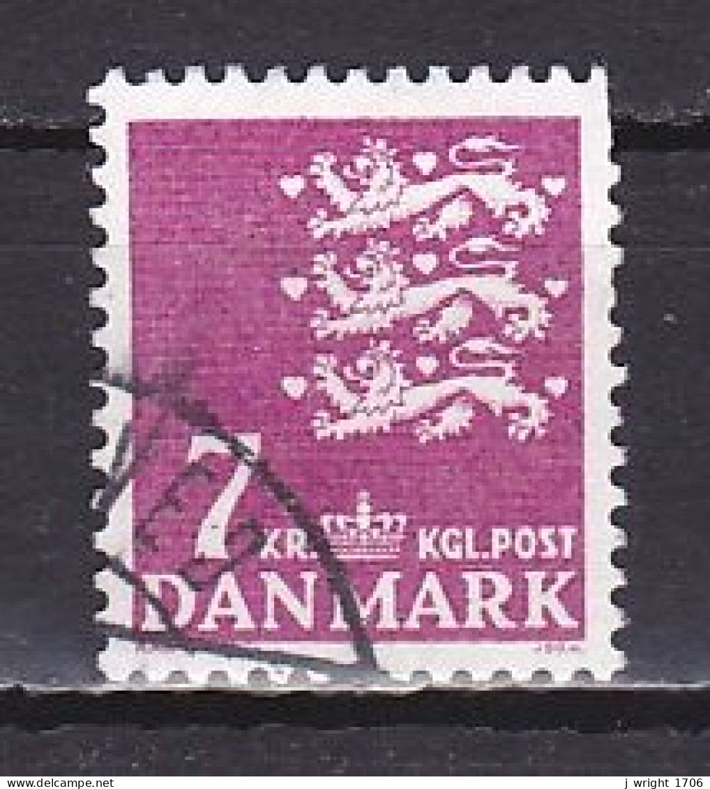 Denmark, 1978, Coat Of Arms, 7kr, USED - Usati