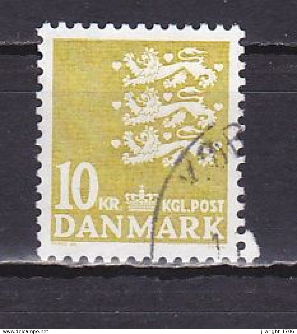 Denmark, 1976, Coat Of Arms, 10kr, USED - Usati