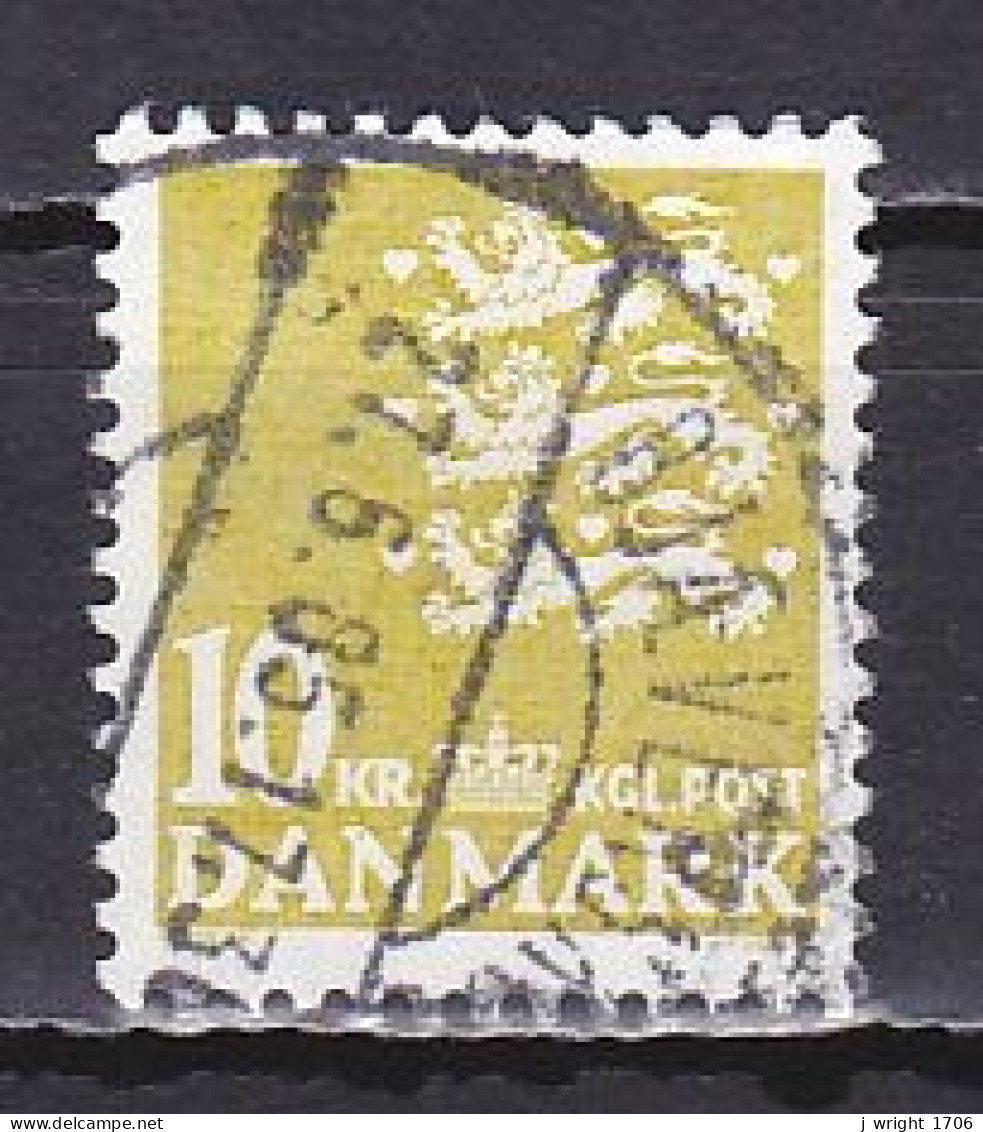 Denmark, 1976, Coat Of Arms, 10kr, USED - Used Stamps