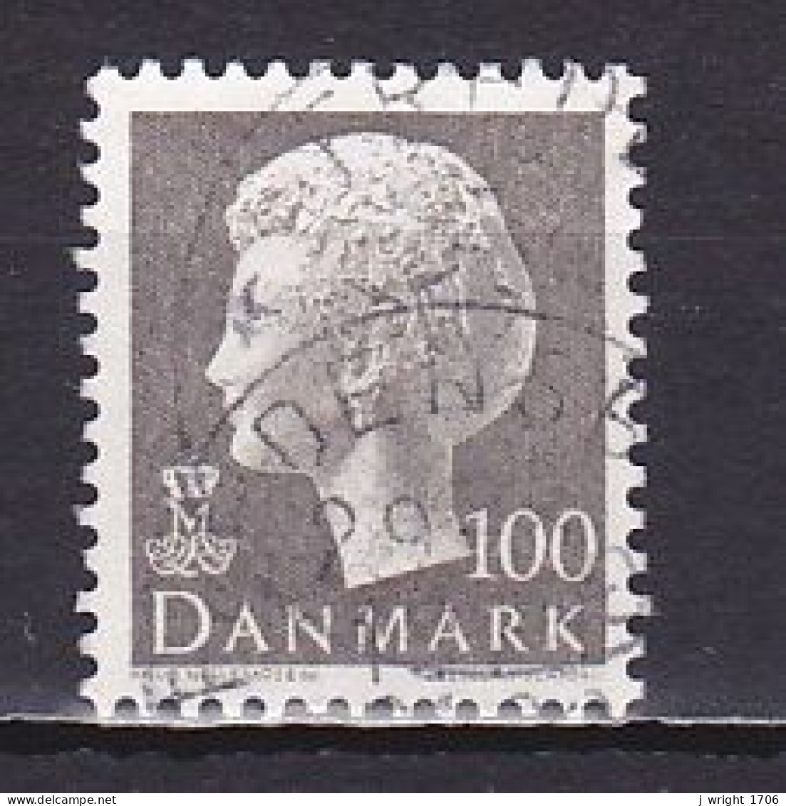 Denmark, 1975, Queen Margrethe II, 100ø, USED - Gebraucht