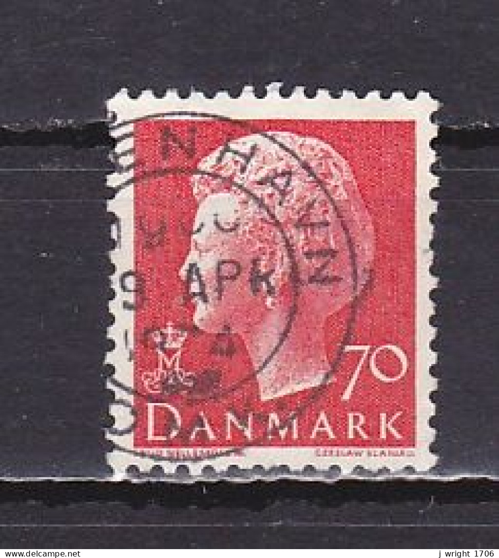 Denmark, 1974, Queen Margrethe II, 70ø, USED - Used Stamps