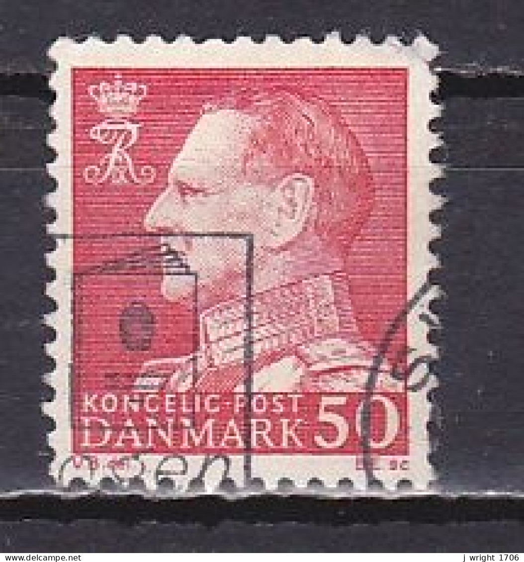 Denmark, 1965, King Frederik IX, 50ø, USED - Oblitérés