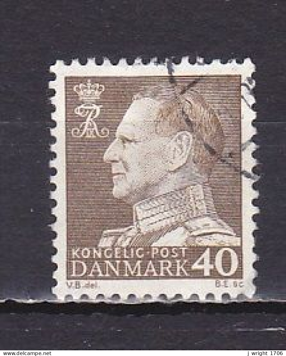 Denmark, 1965, King Frederik IX, 40ø, USED - Oblitérés