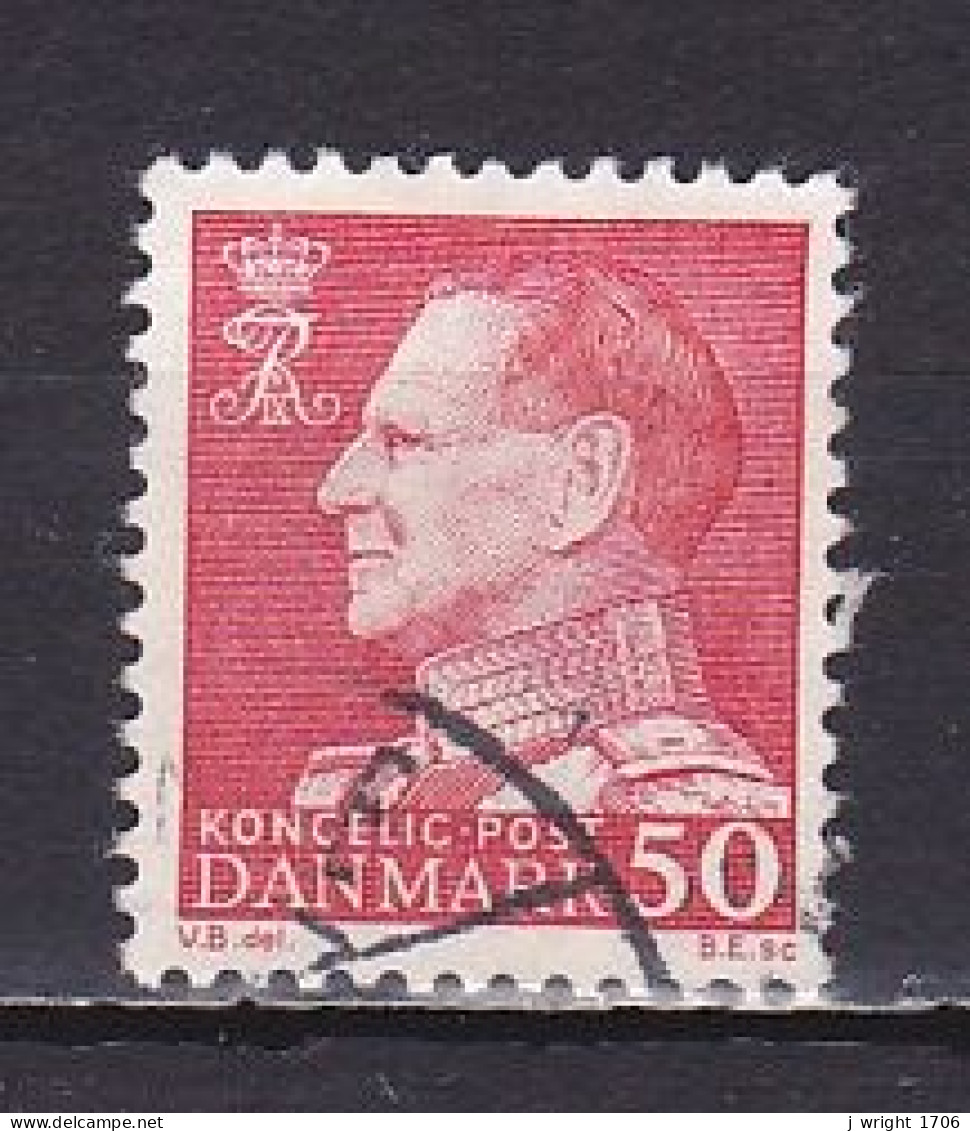 Denmark, 1965, King Frederik IX, 50ø, USED - Usado