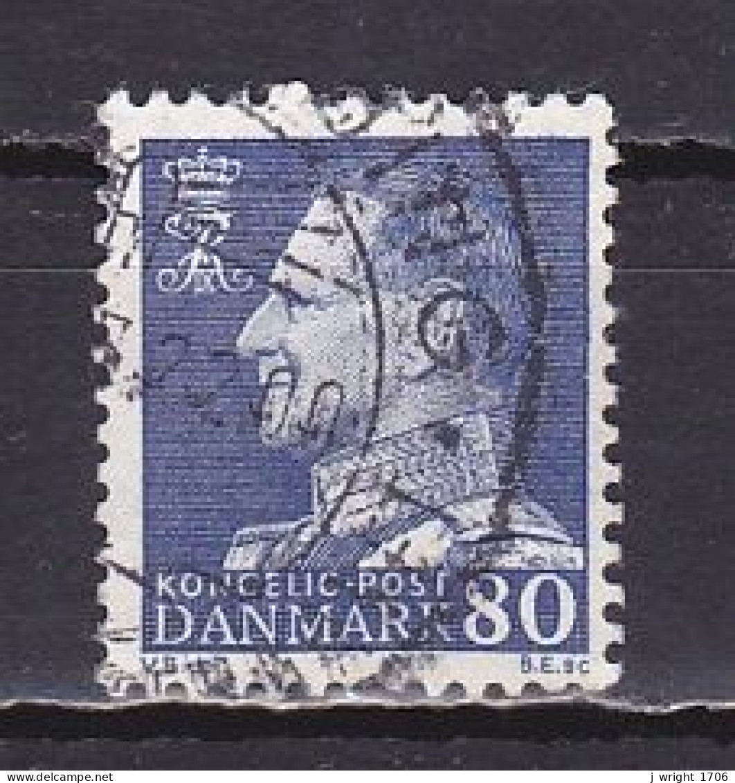 Denmark, 1965, King Frederik IX, 80ø, USED - Used Stamps