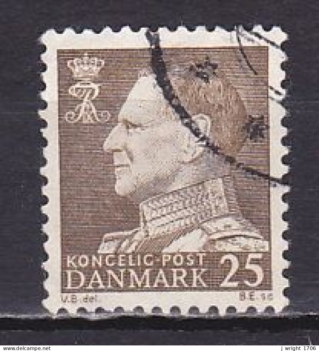 Denmark, 1963, King Frederik IX, 25ø, USED - Oblitérés