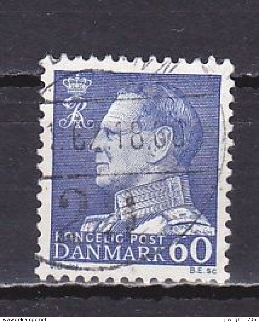 Denmark, 1961, King Frederik IX, 60ø, USED - Usado