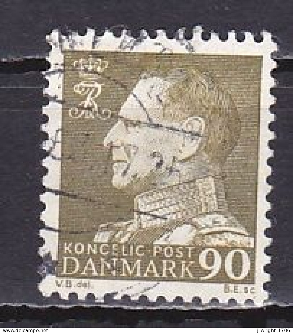 Denmark, 1961, King Frederik IX, 90ø, USED - Gebruikt