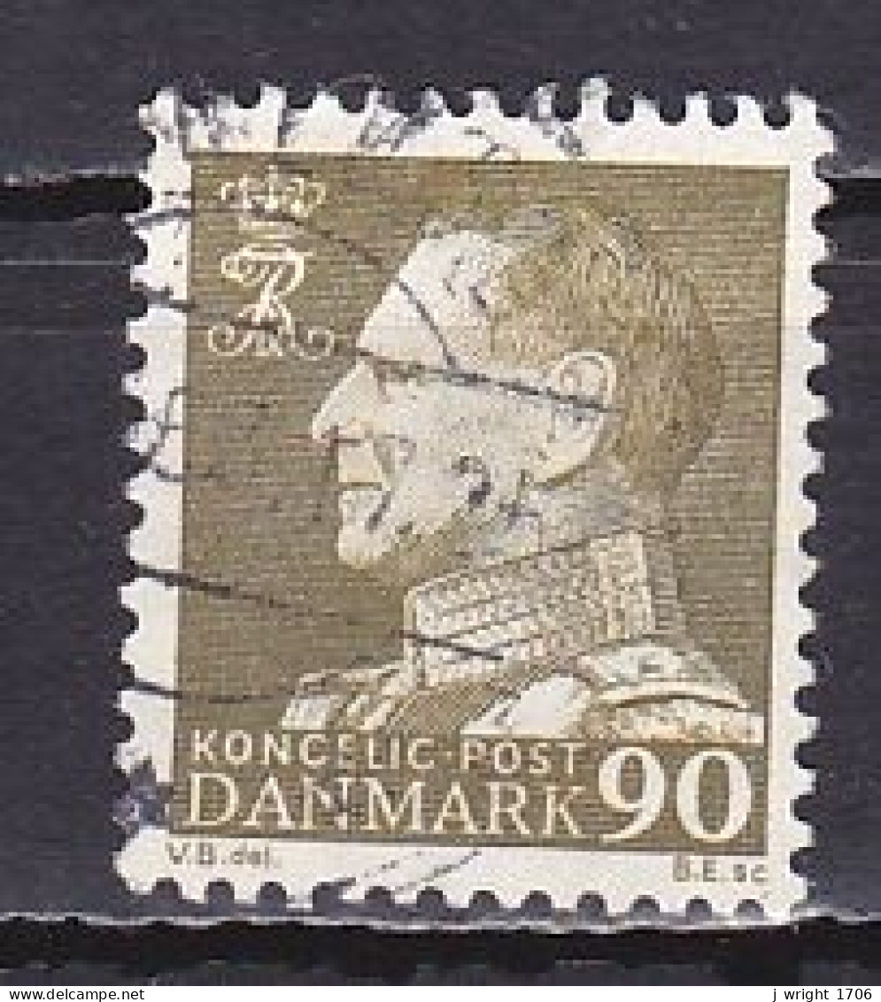 Denmark, 1961, King Frederik IX, 90ø, USED - Oblitérés