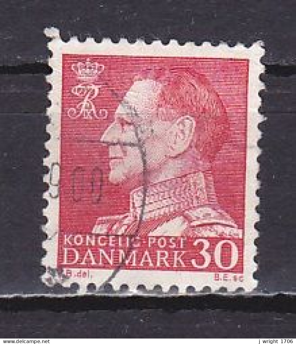 Denmark, 1961, King Frederik IX, 30ø, USED - Usati