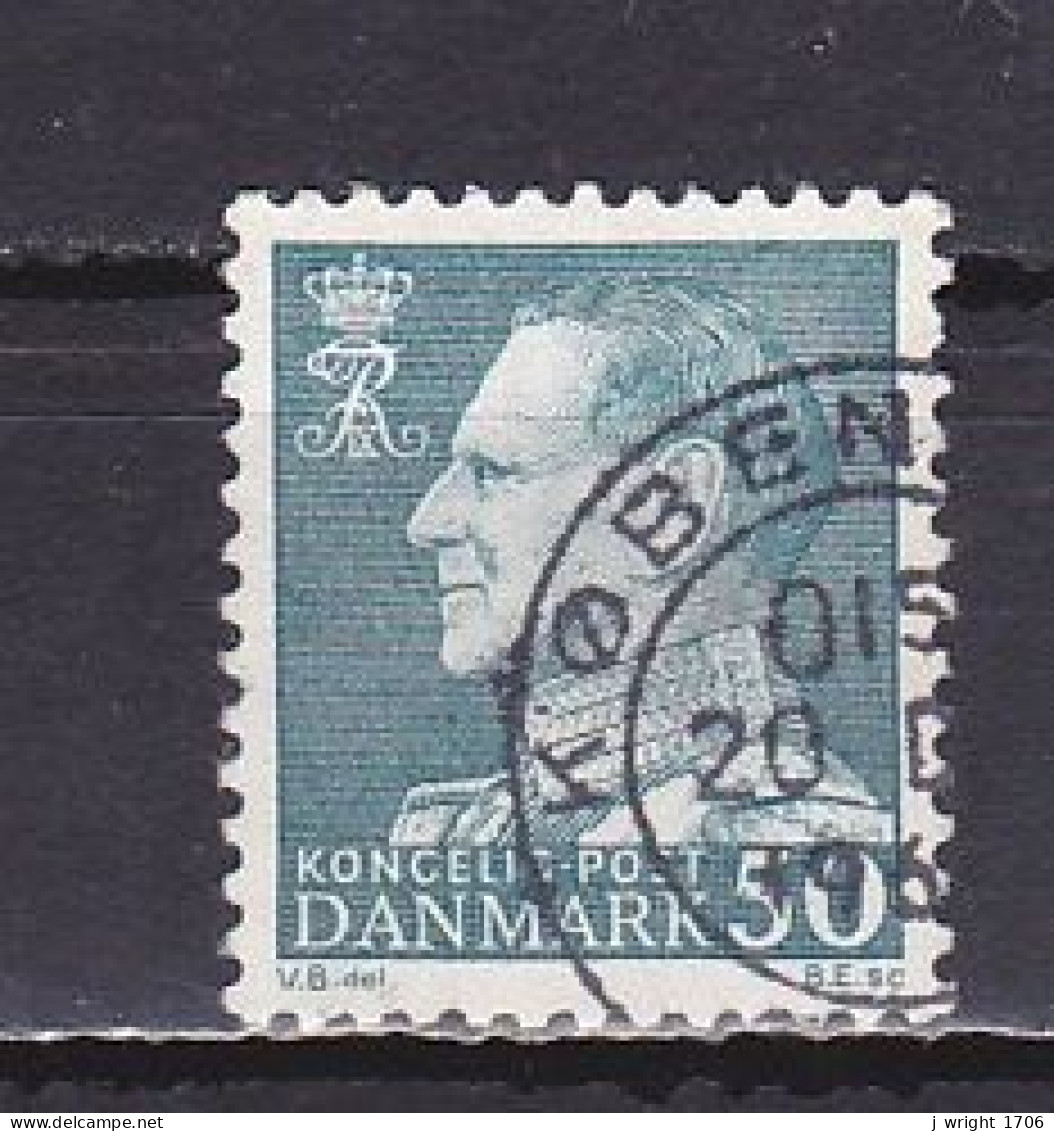 Denmark, 1961, King Frederik IX, 50ø, USED - Used Stamps